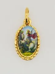 Twisted-Edge Medal 15mm – Saint George