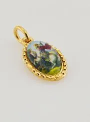 Twisted-Edge Medal 15mm – Saint George