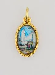 Twisted-Edge Medal 15mm – Our Lady of Fátima