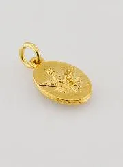 Twisted-Edge Medal 15mm – Our Lady of Fátima