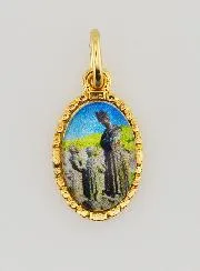 Twisted-Edge Medal 15mm - Our Lady of La Salette