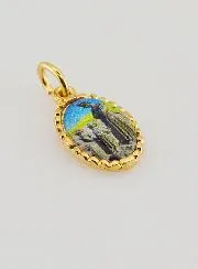 Twisted-Edge Medal 15mm - Our Lady of La Salette
