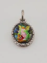 Twisted-Edge Medal 15mm – Guardian Angel
