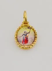 Twisted Edge Medal 15mm – Saint Joan of Arc