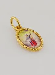 Twisted Edge Medal 15mm – Saint Joan of Arc