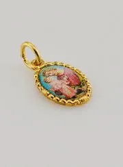 Twisted-Edge Medal 15mm – Saint Joseph