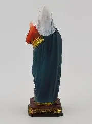 Religious Statue Sacred Heart of Mary 8cm
