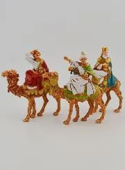 Nativity Figures Three Wise Men on a Camel – 6cm