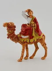 Nativity Figures Three Wise Men on a Camel – 6cm