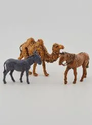 Nativity Figurines Camel, Horse and Donkey – 6cm
