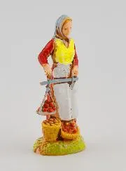 Nativity Figurine Fruit Seller - 6 cm