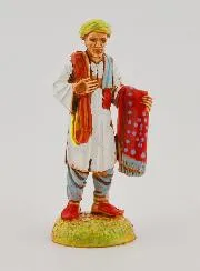 Nativity Figure Textile Merchant – 6 cm