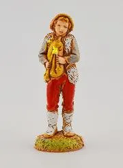 Nativity Figure Bagpiper – 6 cm