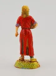 Nativity Figure Woman with Basket – 6cm