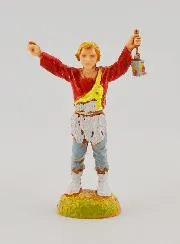 Nativity Figure Shepherd with Lantern – 6cm