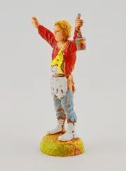 Nativity Figure Shepherd with Lantern – 6cm