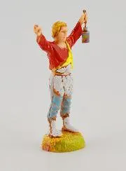 Nativity Figure Shepherd with Lantern – 6cm