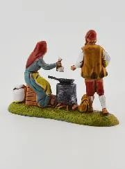 Nativity Figure Chestnut Seller – Height 6 cm