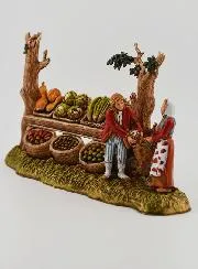 Nativity Figure Greengrocer and his Stall – 6cm
