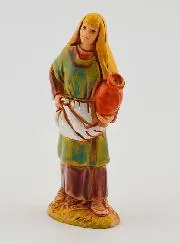 Nativity Figurine Woman with Jar – 6 cm