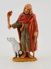 Nativity Figure Night Watchman and his Dog – 6 cm