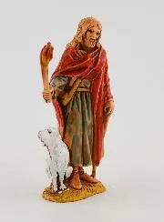 Nativity Figure Night Watchman and his Dog – 6 cm