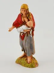 Nativity Figurine Nursing Mother – 6 cm