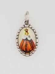 Twisted-Edge Medal 15mm – Infant Jesus of Prague