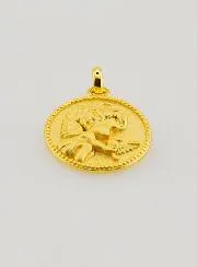 Guardian Angel and Dove Medal – 12mm