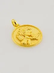 Guardian Angel and Dove Medal – 12mm