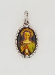 Twisted-Edge Medal 15mm – Saint Mary Magdalene