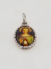 Twisted-Edge Medal 15mm – Saint Mary Magdalene