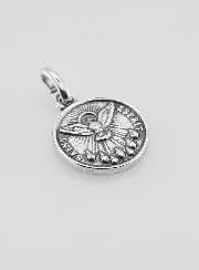 Silver-Plated Holy Spirit Medal – 12mm