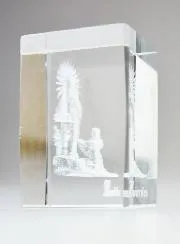 Our Lady of Lourdes Laser Engraved Frame Icon