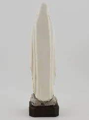 Our Lady of Lourdes Polychromed Statue - 15 cm