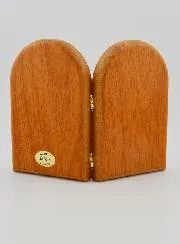 Diptych Icon Our Lady of Lourdes