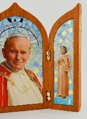 Triptych Icon Saint John Paul 2