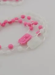 Rosary Bundle: Pink Rosary and White Rosary