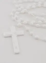 White Rosary