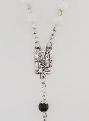 Black and White Fashion Rosary