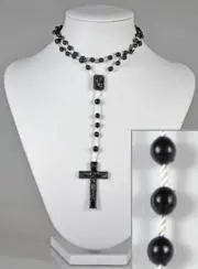 Fashion Black Rosary