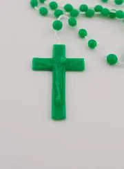Green Fashion Rosary