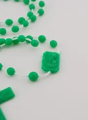 Green Fashion Rosary