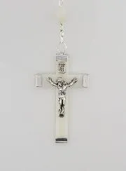 Fashion White Rosary