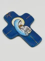 Lebanon Enamels Virgin Mary Maternity Cross