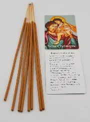 Saint Christopher Incense Sticks