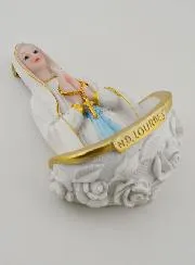 Our Lady of Lourdes Holy Water Pot