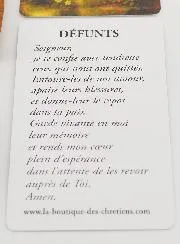 Prayer for our Deceased Incense Cones