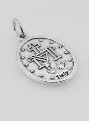 Miraculous Medal in Silver Metal