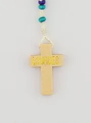 Colourful Wood Children's Rosary
